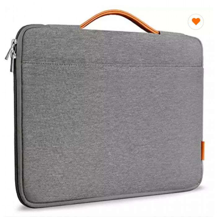 Gray computer bag for men